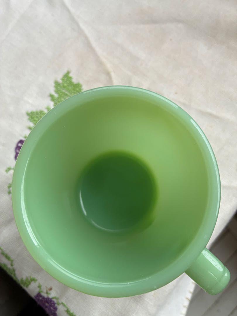 Fire King ファイヤーキング ジェダイ Dハンドル マグ　カップ 美品