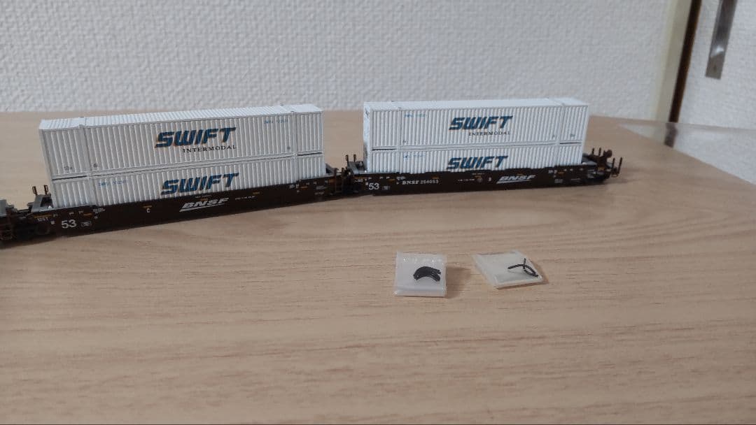 KATO製ダブルスタックカー 3両セット　アメリカ型貨車