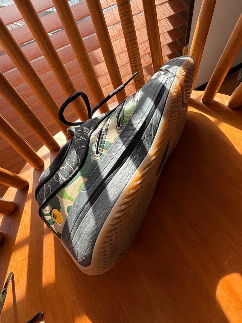 BAPE adidas DAME9カモフラージュ バスケットボールシューズ