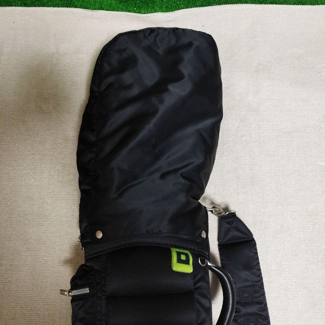 ONOFFブラック ゴルフスタンドバッグ ※美品