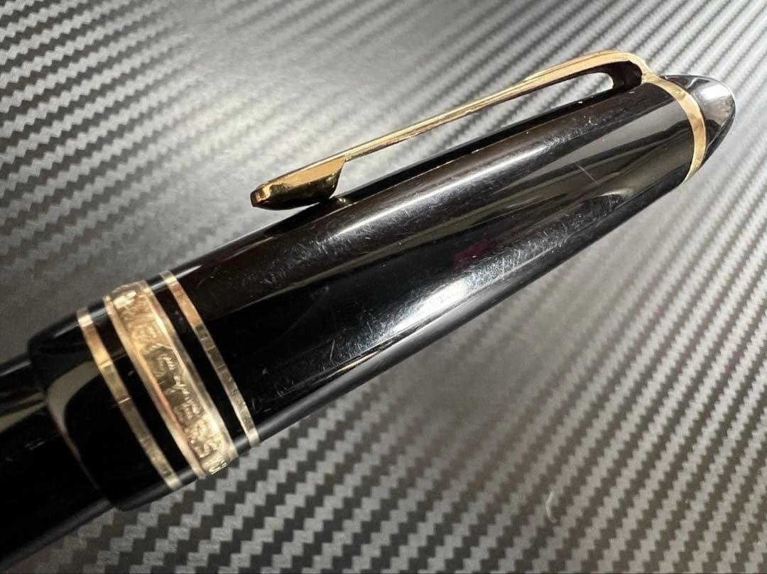 美品 モンブラン マイスターシュテュック 146 14C 全金 EF 万年筆