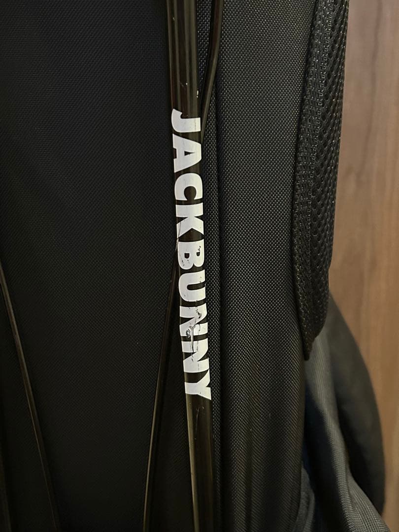 JACK BUNNY ブラック キャディバッグ