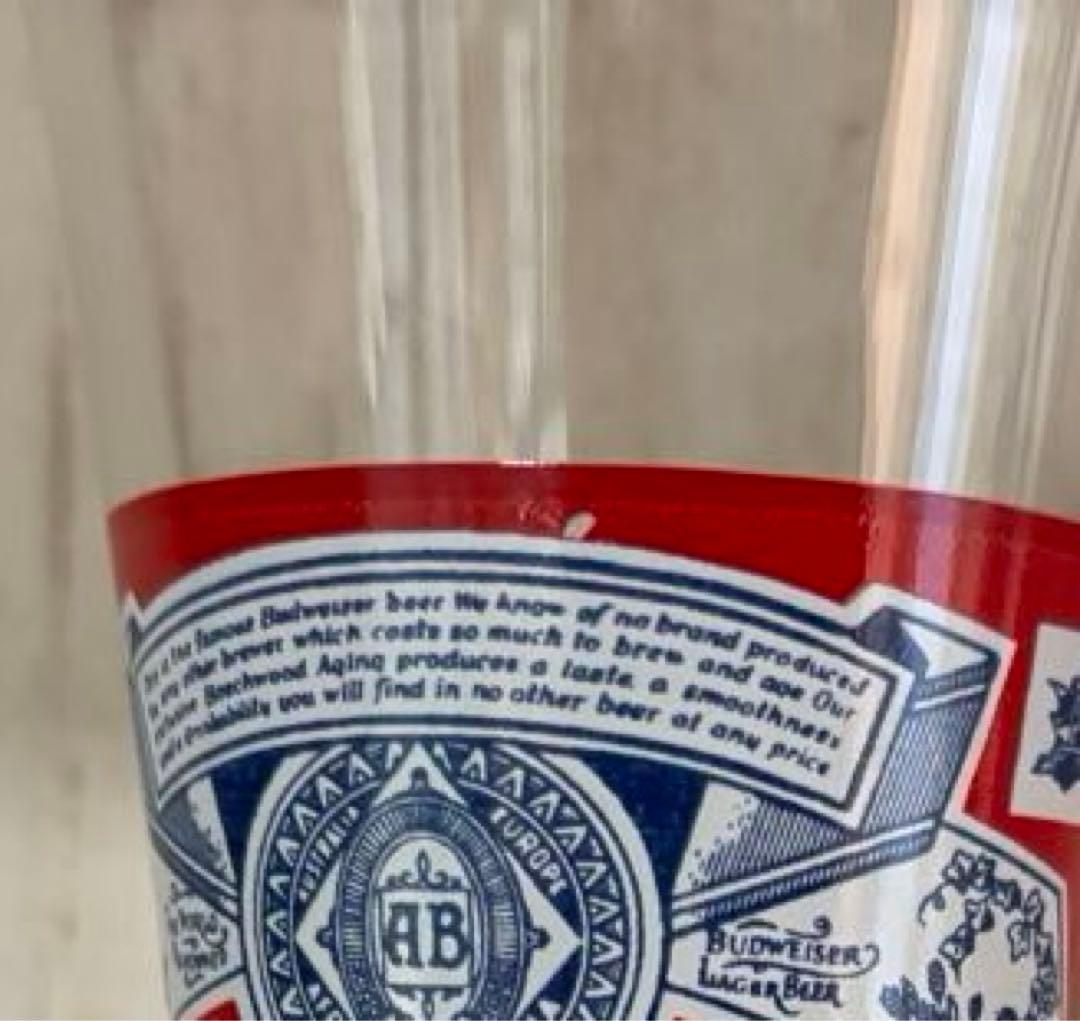 ヴィンテージ バドワイザー ピルスナーグラス