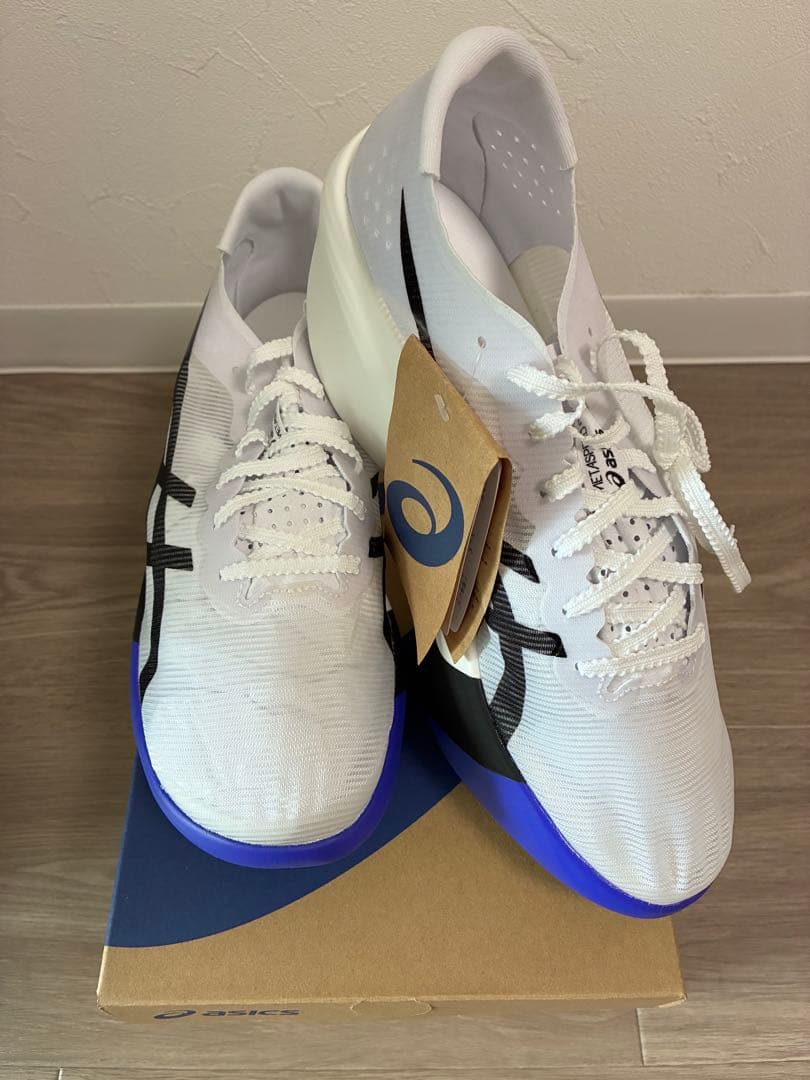 【新品・未使用】ASICS メタスピードレイ 25.5cm ホワイト