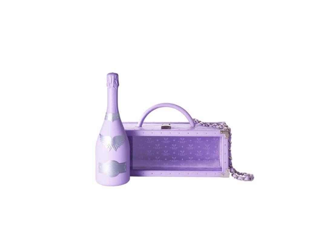 新品　エンジェルシャンパン パープル レザー　ハロウィン