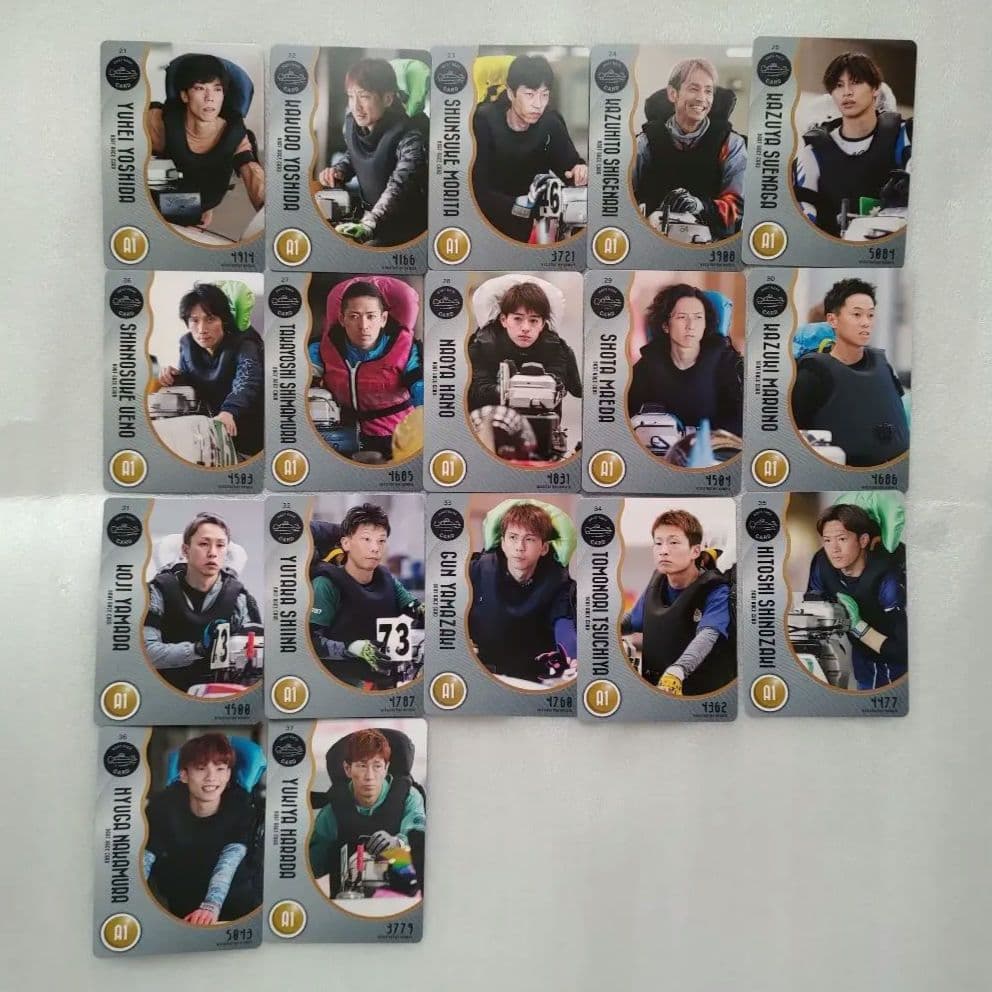 ボートレース コンプセット 峰竜太 毒島 茅原 馬場 池田浩二 西山 定松勇樹