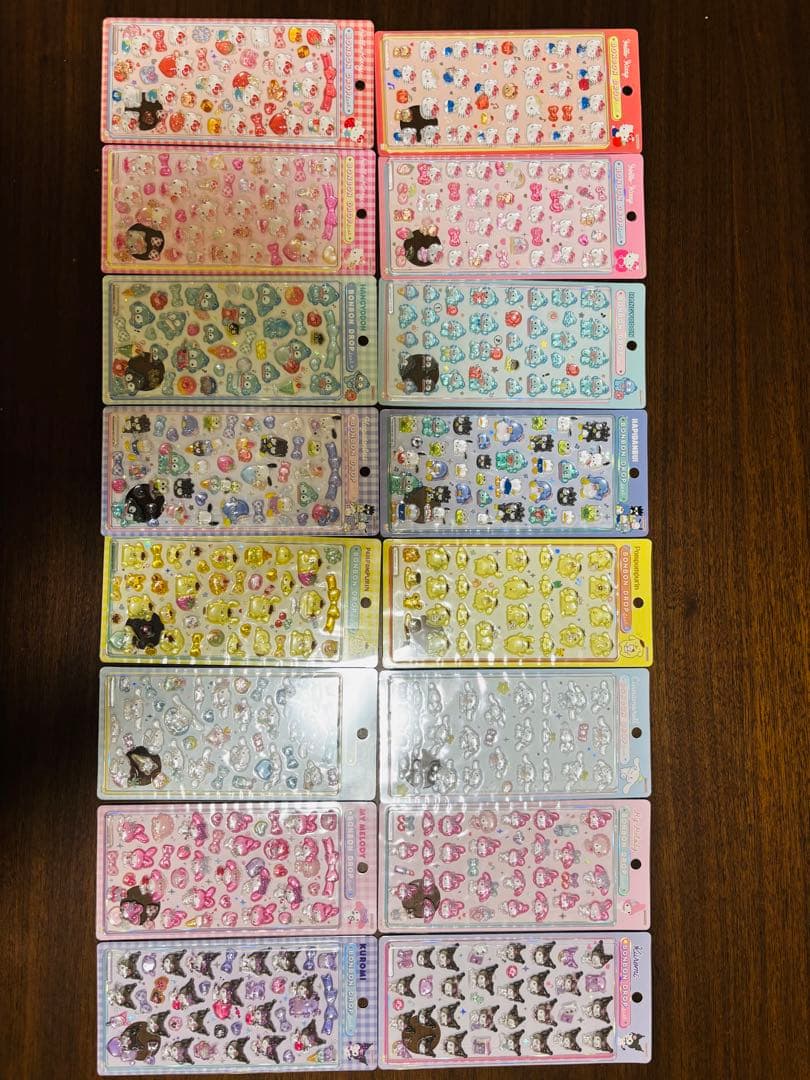 期間限定20%お値下中 正規品ボンボンドロップシール サンリオ第1弾コンプリート