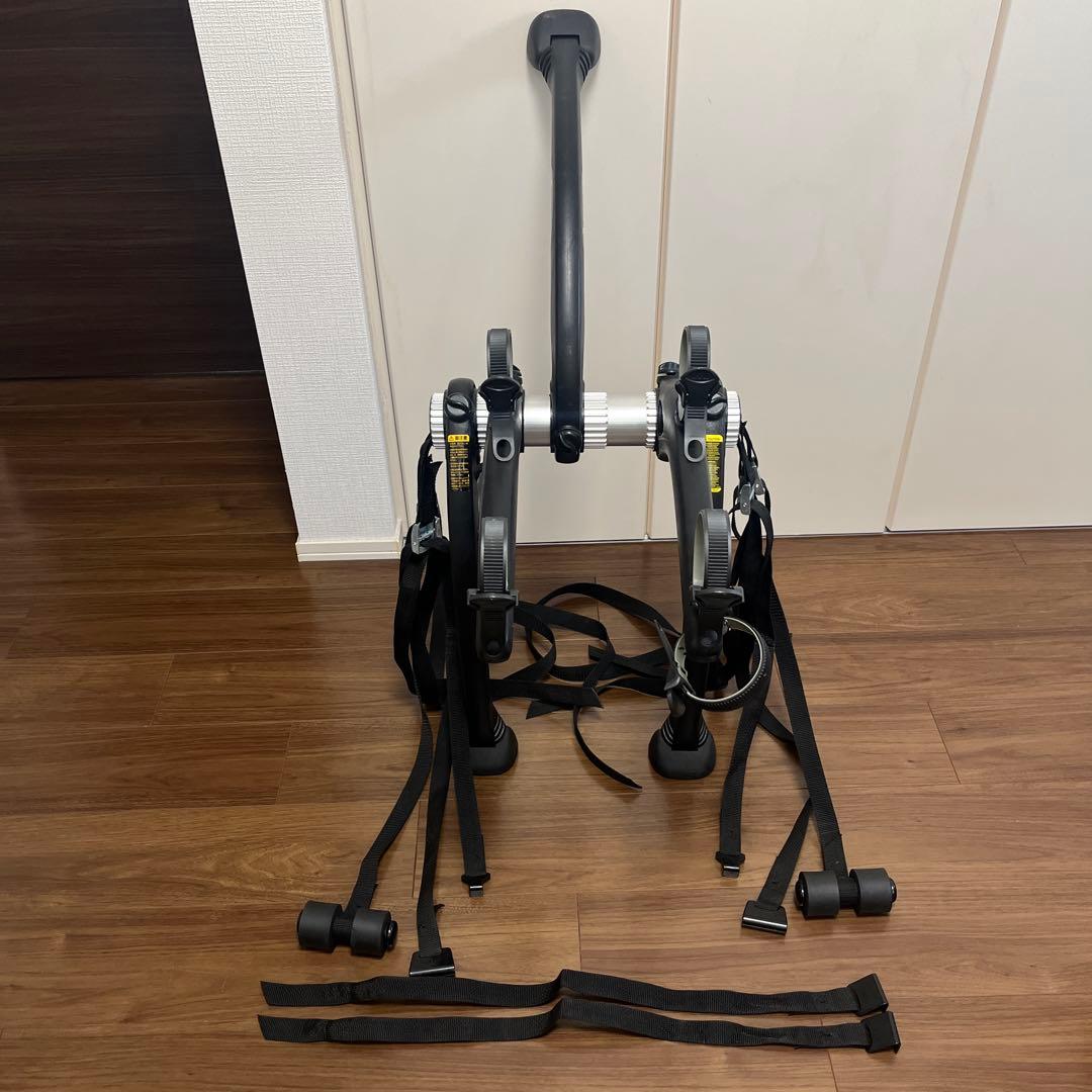 TERZO SARIS サイクルキャリアEC16 背面車載　2台用　ブラック