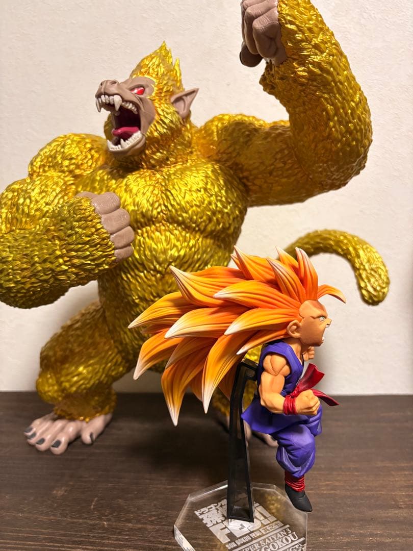 ドラゴンボール リペイント　黄金大猿　悟空3 GT まとめ　悟空　大猿　アクリル