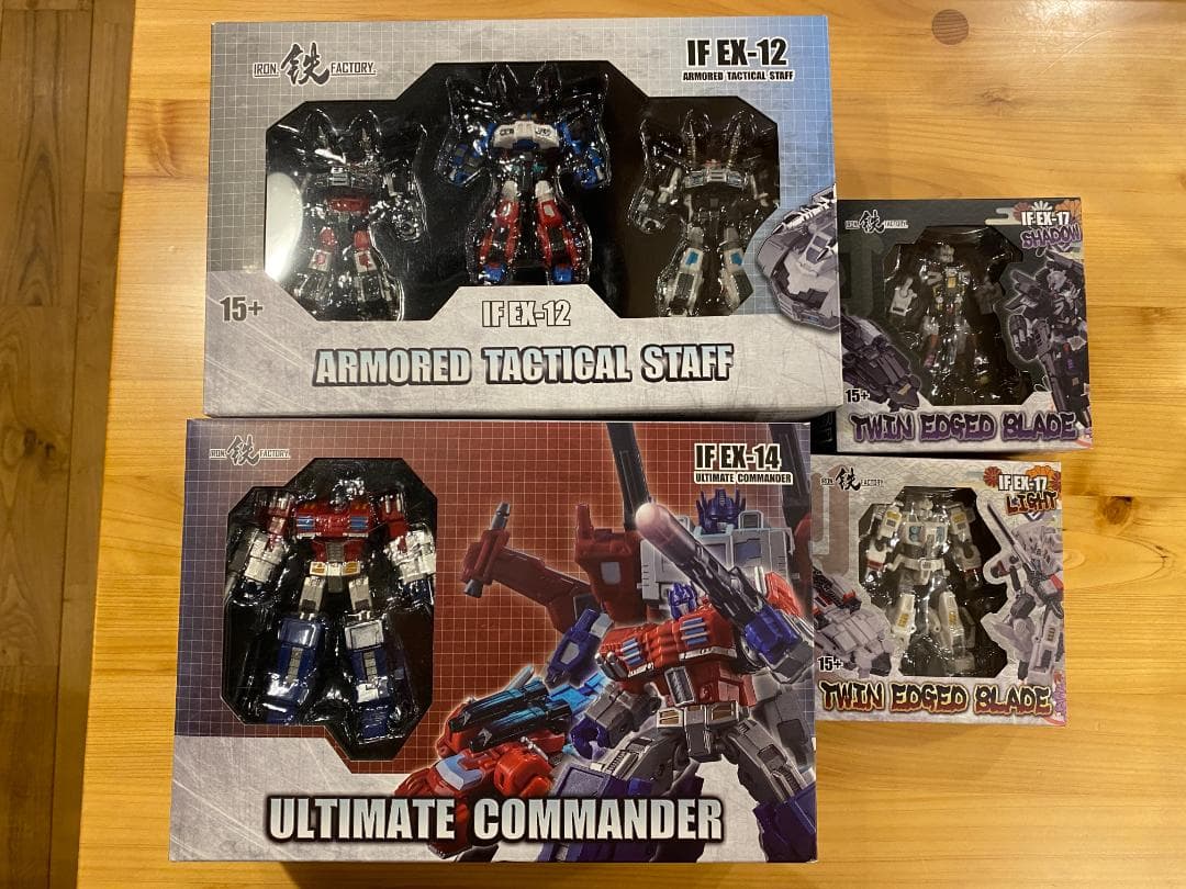 トランスフォーマー非正規：鉄工場 Iron Factory IF EX セット