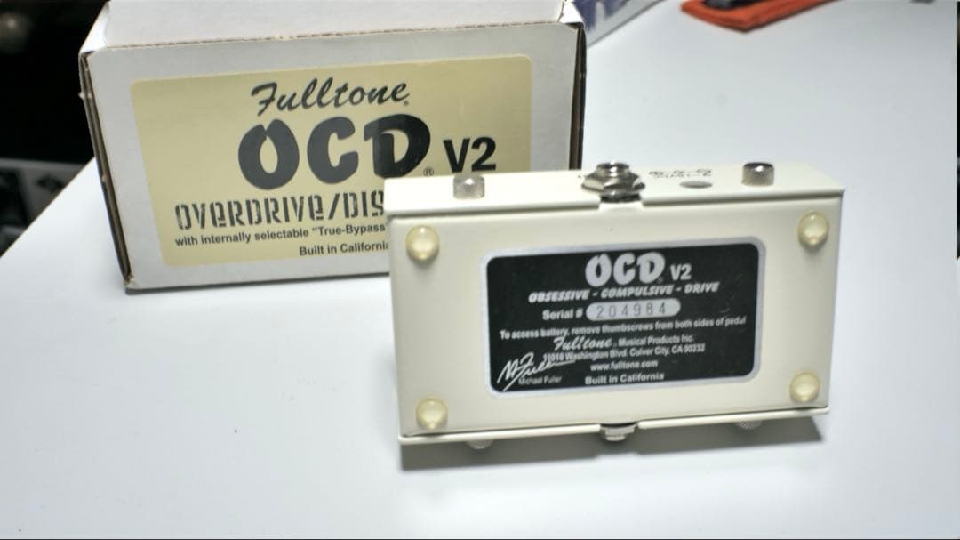 【美品】Fulltone OCD V2 オーバードライブ/ディストーション