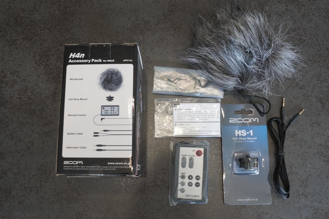 Zoom H4n ハンディレコーダー 本体 アクセサリーセット