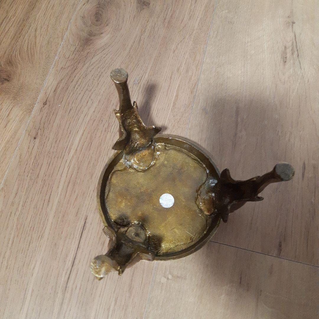 置物 オブジェミニテーブル ゴールドアジアン雑貨　アジア雑貨アンティーク風