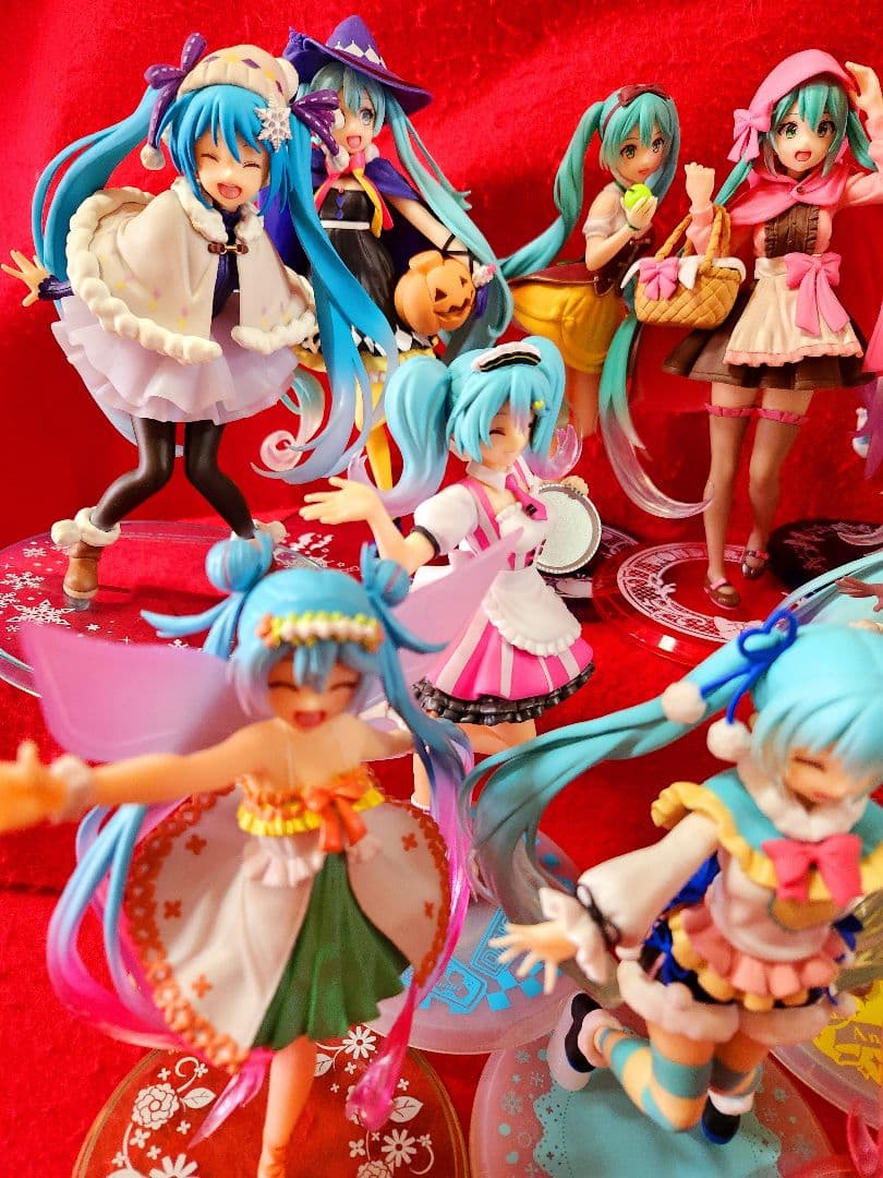 初音ミク　フィギュア　まとめ　タイトーオンクレver. 　１１体