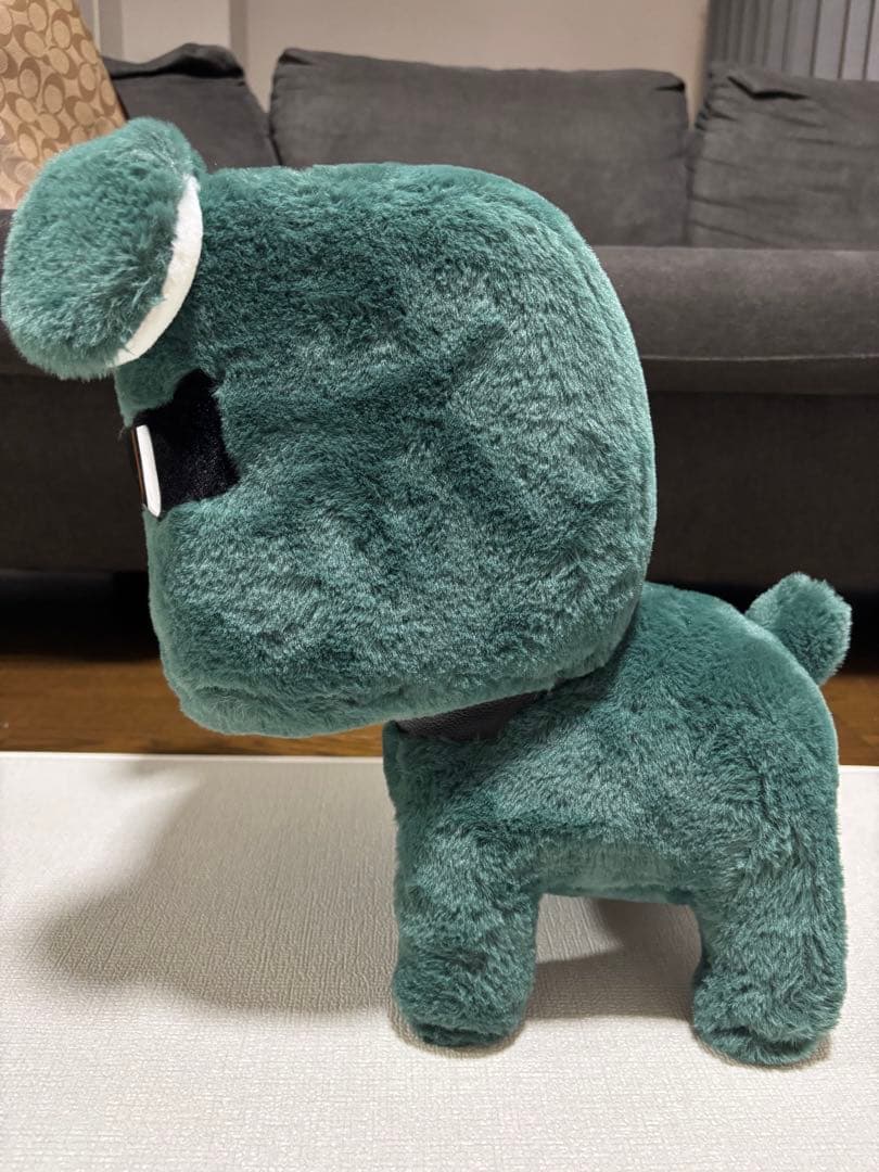 デリ丸　特大ぬいぐるみ　グリーン　箱なし