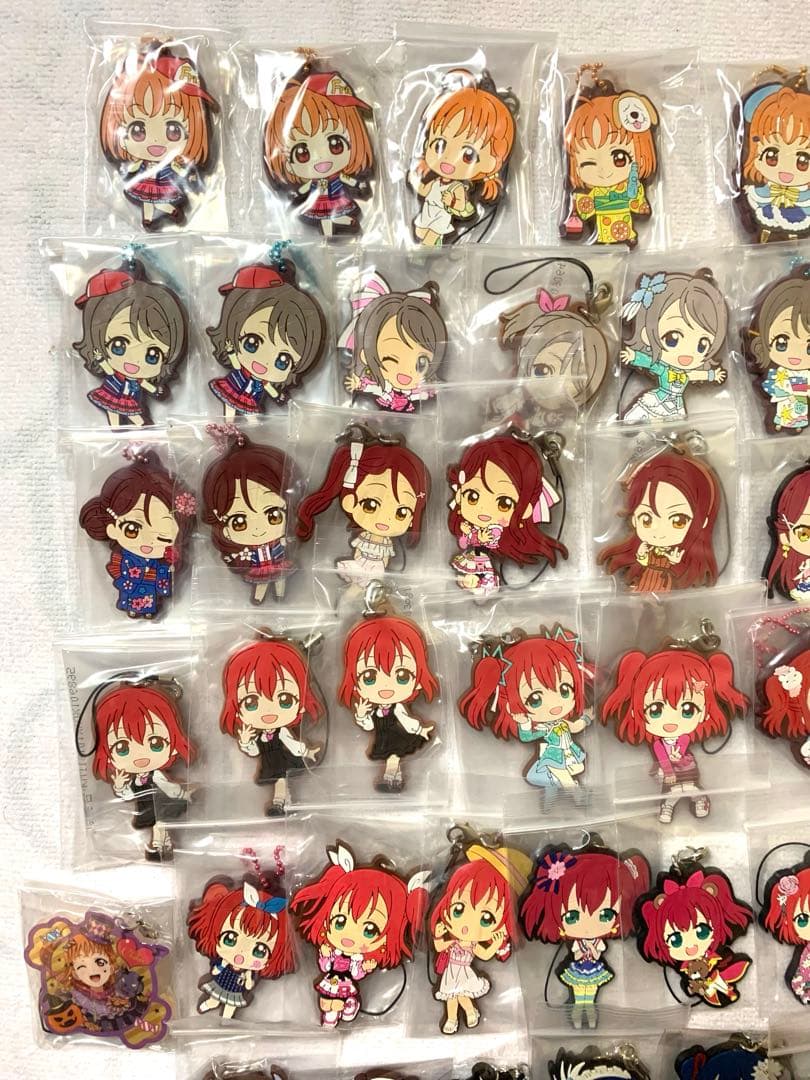 ラブライブサンシャイン　Aqours ラバーストラップ　アクキー　セット