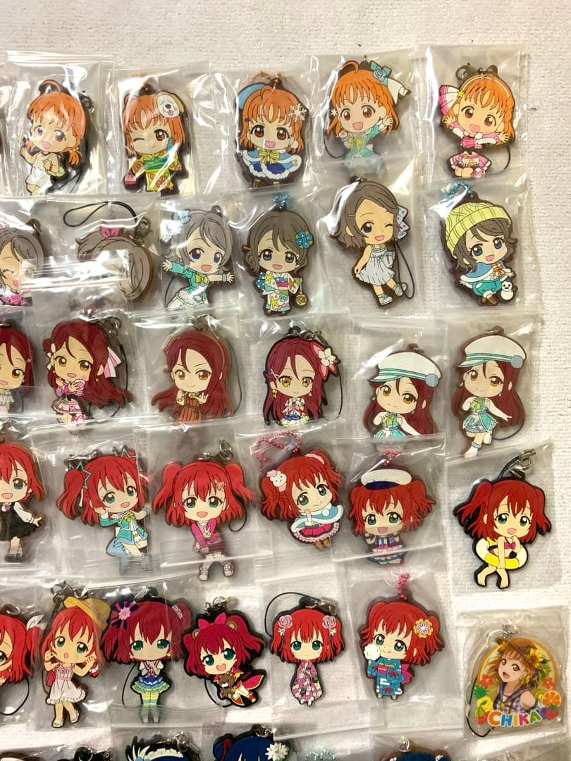 ラブライブサンシャイン　Aqours ラバーストラップ　アクキー　セット