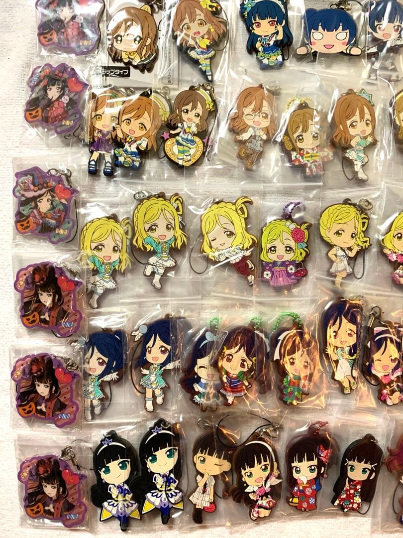 ラブライブサンシャイン　Aqours ラバーストラップ　アクキー　セット