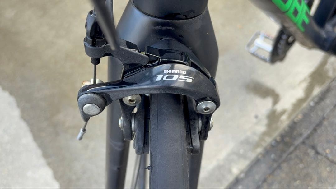 ［ジャンク］cube attain バーハンドル化＋105換装　引き取り限定