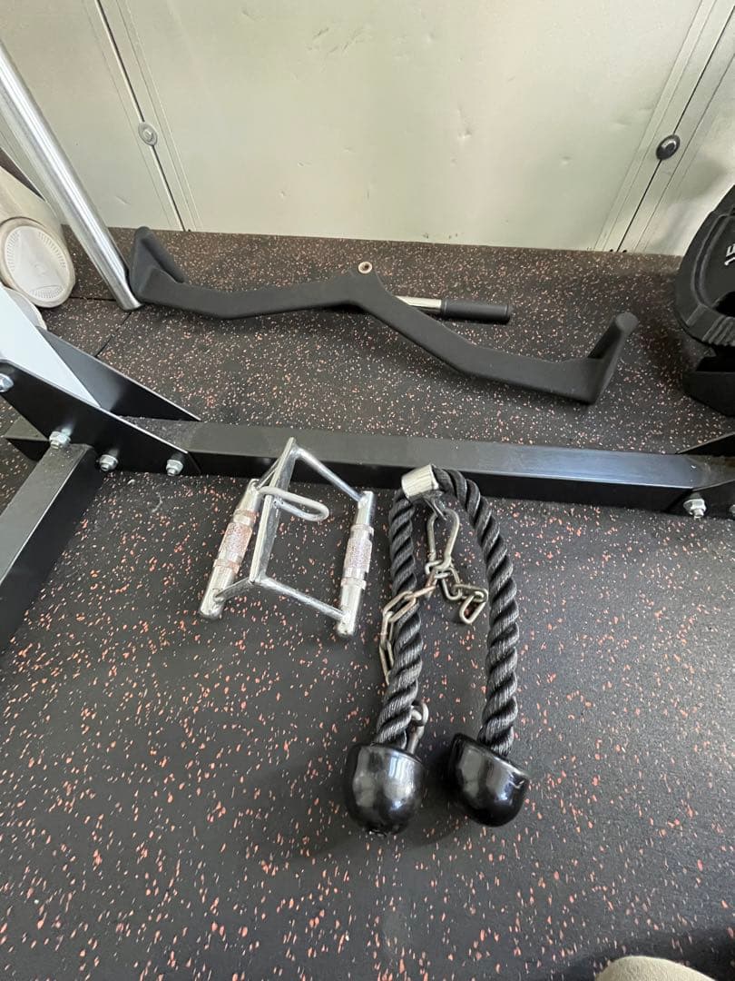 バーベルラック ケーブルシステム付き　アイロテック