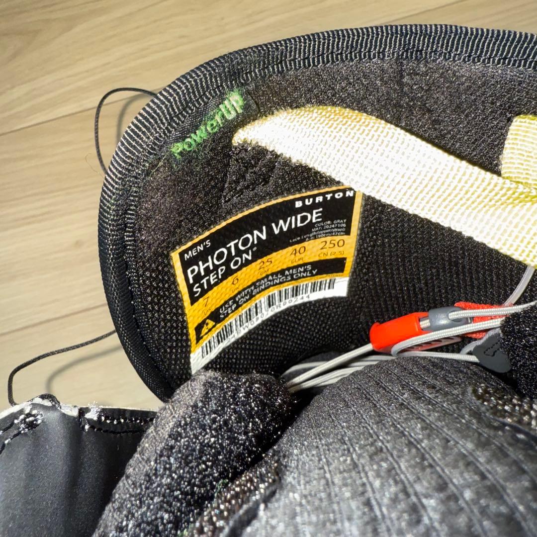 Burton 25㎝ Photon Wide Step On ブーツ