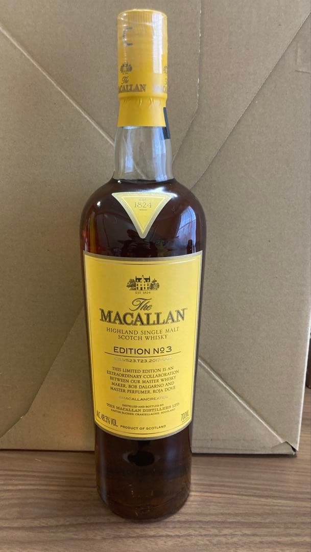 ザ・マッカラン　エディションNo.3 新品　正規品