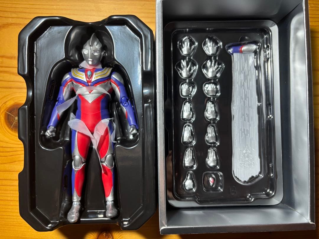 真骨彫製法　ティガ　ガイア　ダイナ　ガイア用エフェクトパーツ　セット