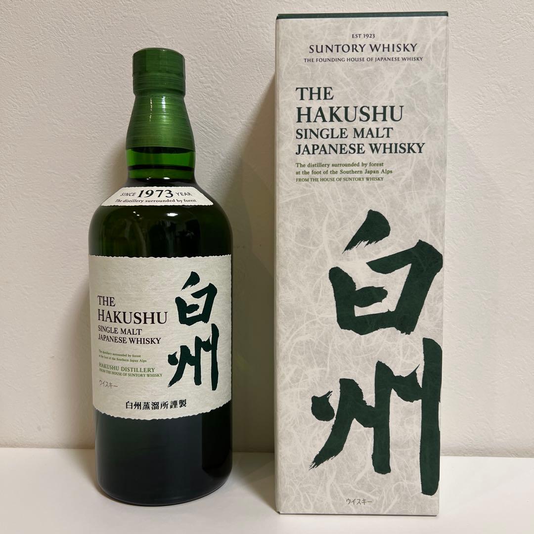 サントリー 白州 シングルモルトウイスキー700ml 箱あり