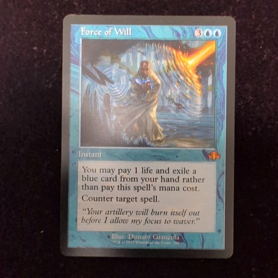 r*o様 MTG　意志の力　Force of Will　英語版　4枚セット