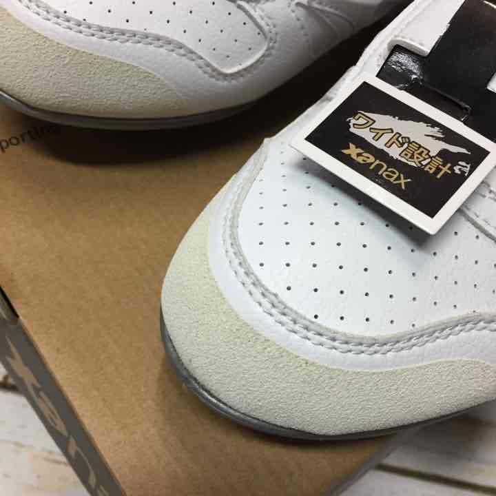 Xanax 野球 樹脂底スパイク ベルトタイプ 白 27.0㎝ 新品