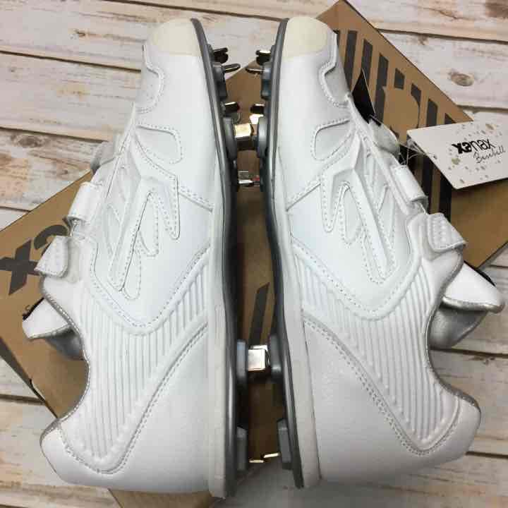 Xanax 野球 樹脂底スパイク ベルトタイプ 白 27.0㎝ 新品