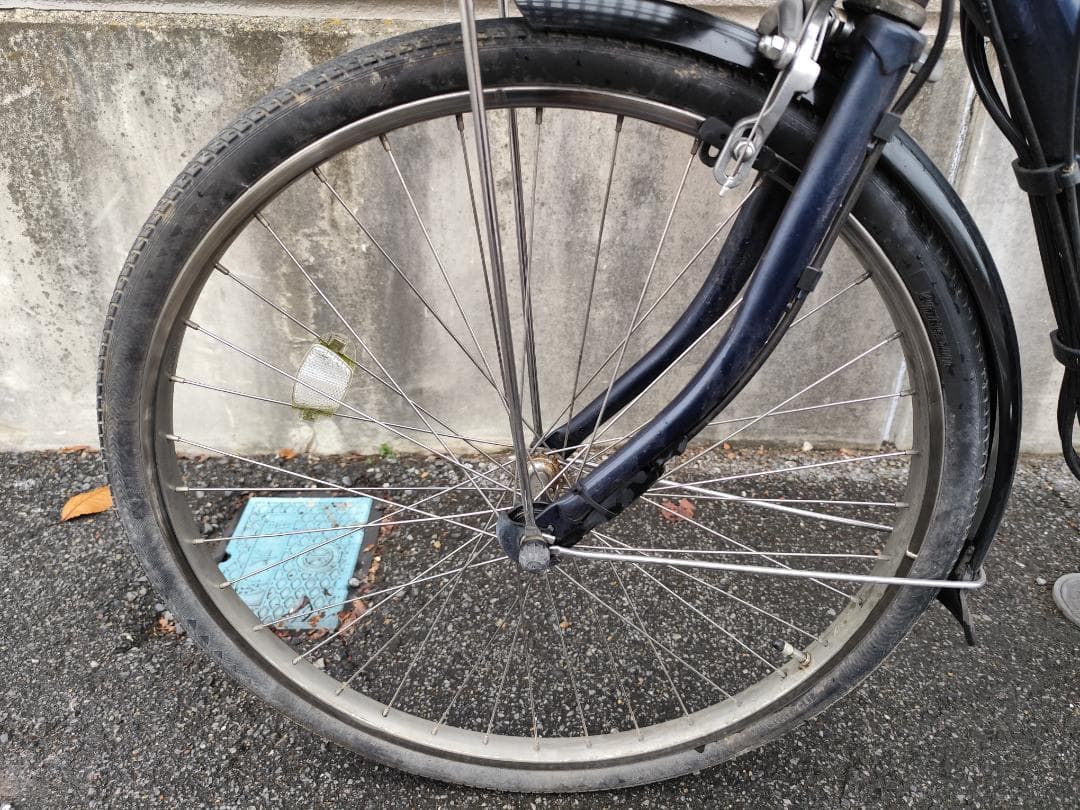 ヤマハ　パス　ナチュラ　26インチ　紺色　8.7Ah　　電動アシスト自転車