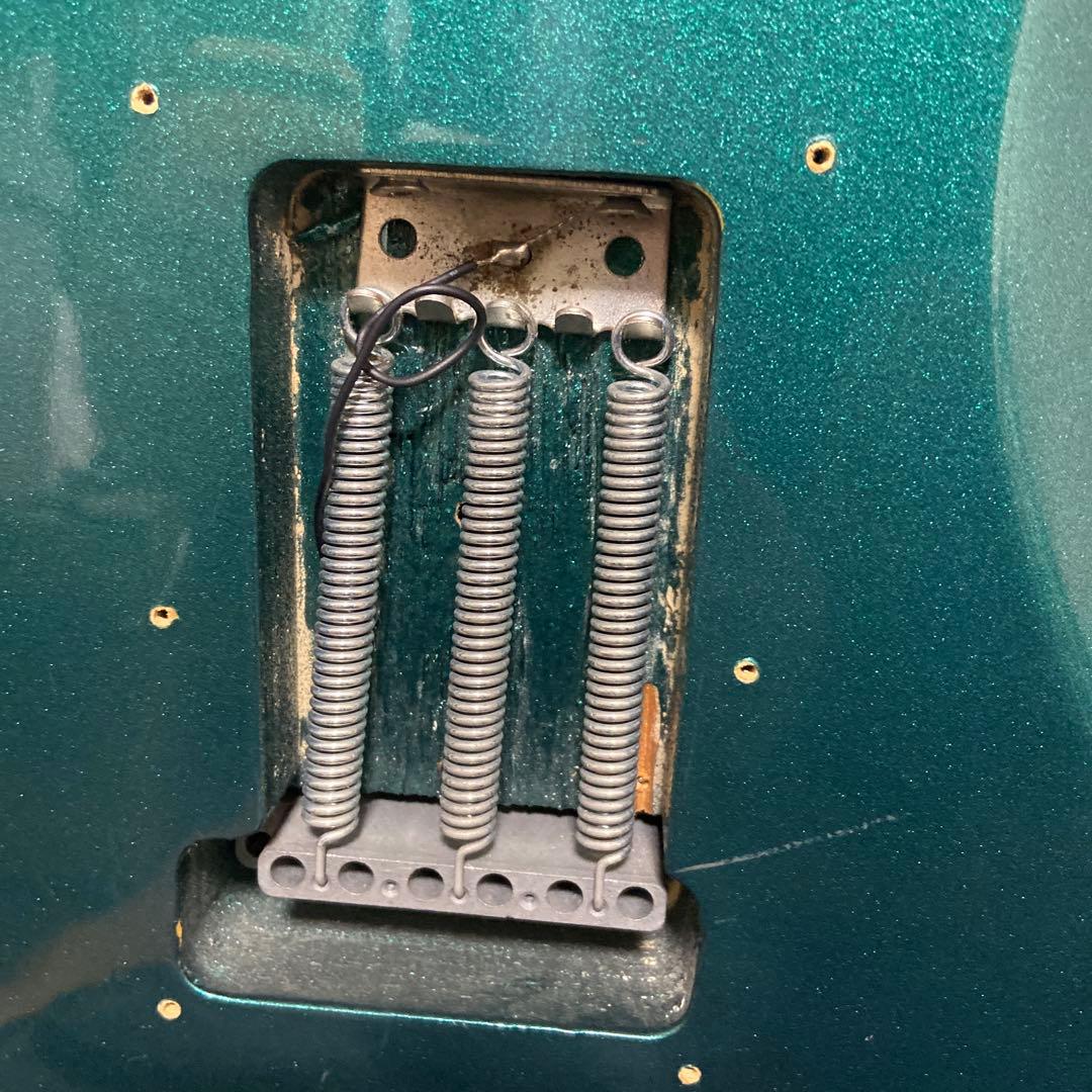 Faster エレキギター グリーン