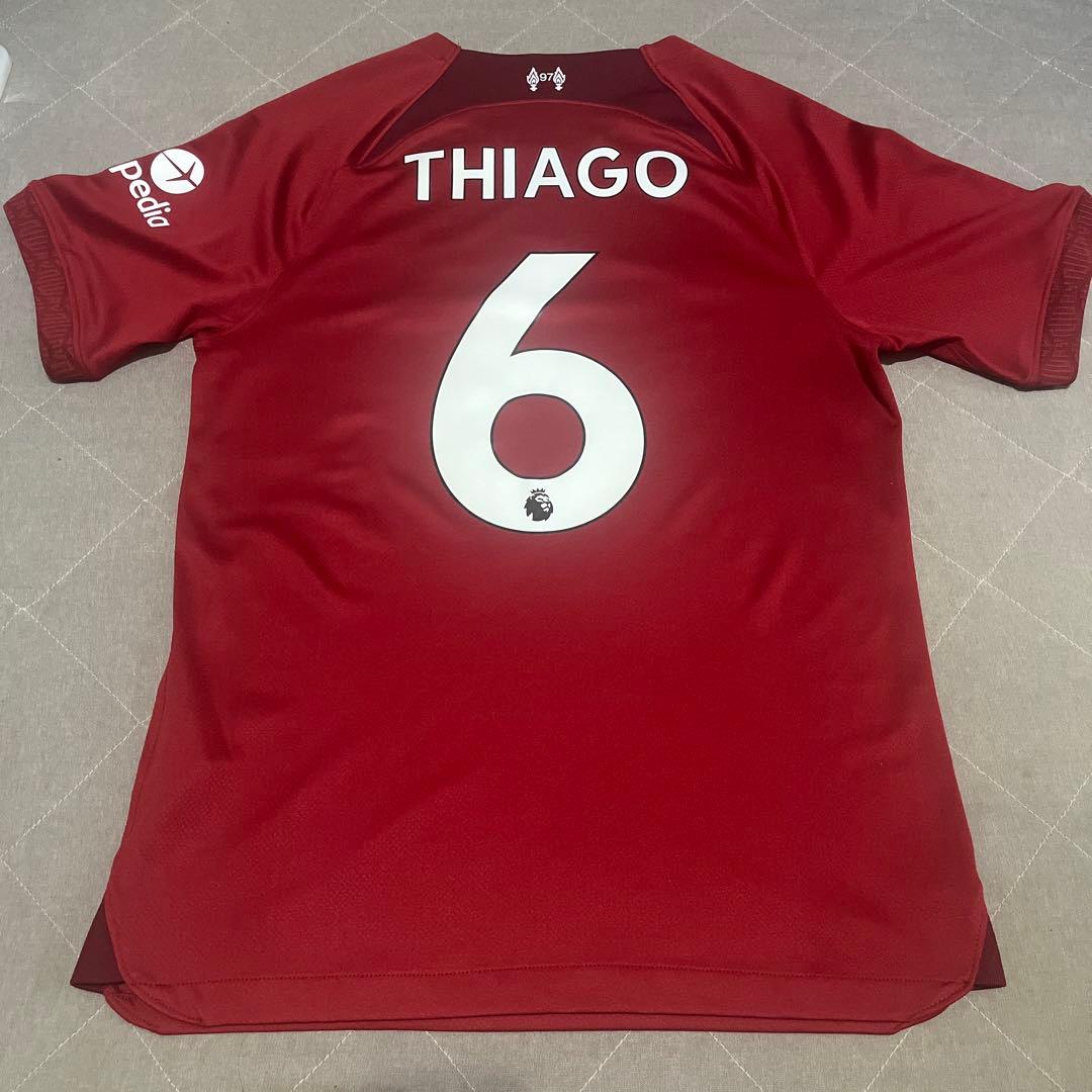 リバプール 22/23 ホームユニフォーム　6番Thiago