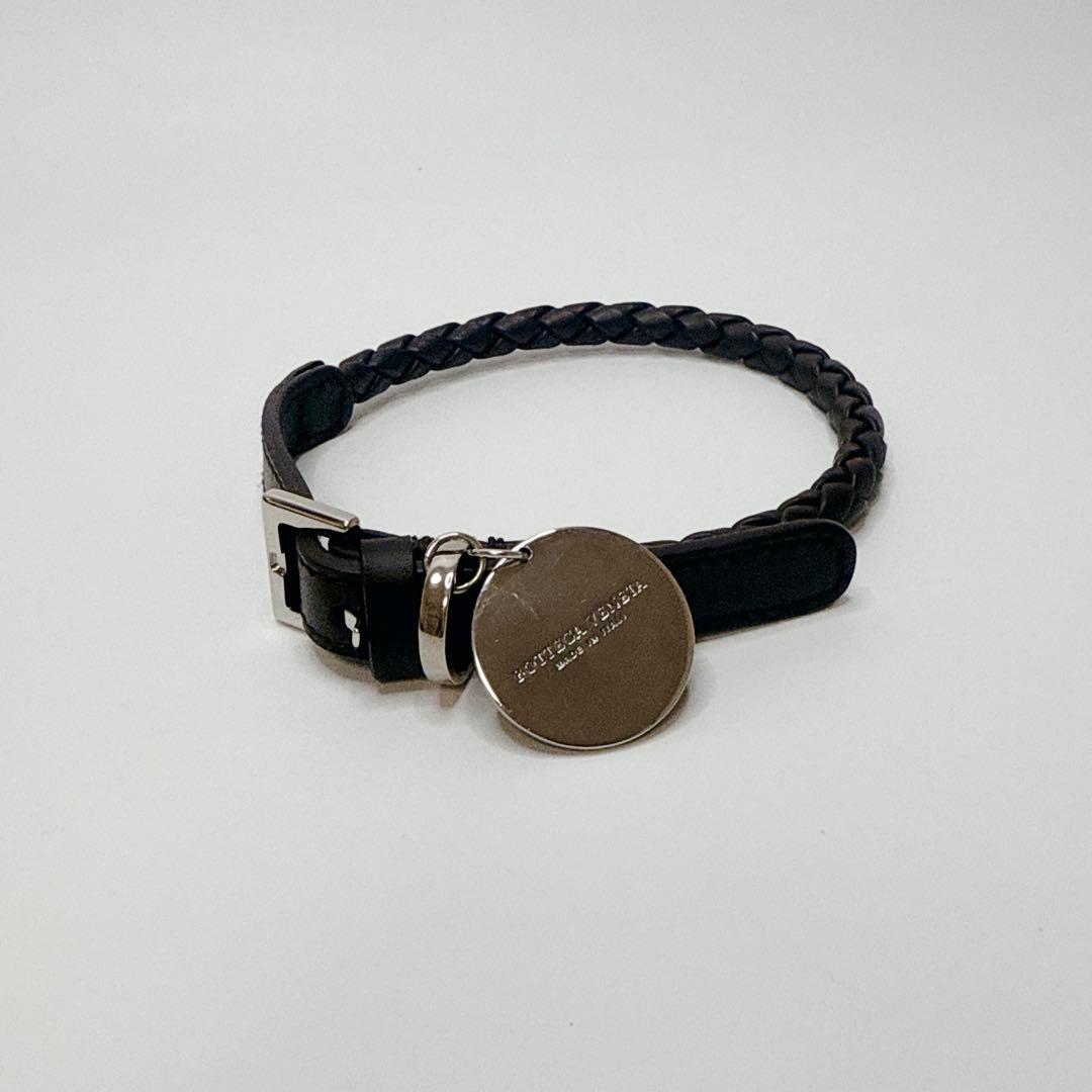 【未使用級】ボッテガヴェネタ イントレチャート ドッグリード 首輪 セット