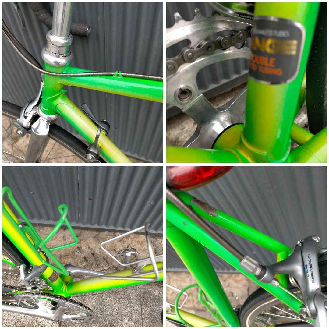 【80s☆オーダー車】TANGE クロモリ フルSHIMANO600 520mm