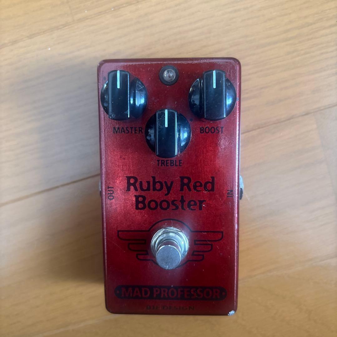ギター MAD PROFESSOR Ruby Red Booster