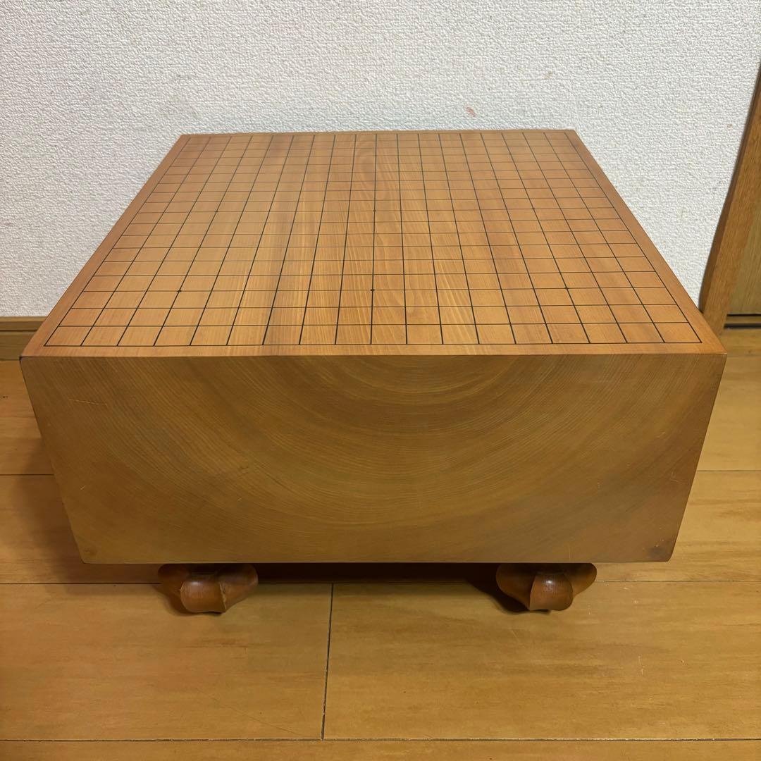 囲碁盤　【趙治勲】作　 直筆　サイン入り　豊功　 厚さ約17,7cm　へそ
