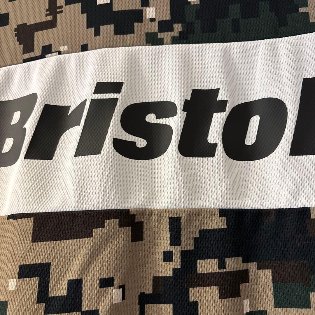 F.C.R.B. 長袖TシャツL ポリエステル カモフラFCRB-192034