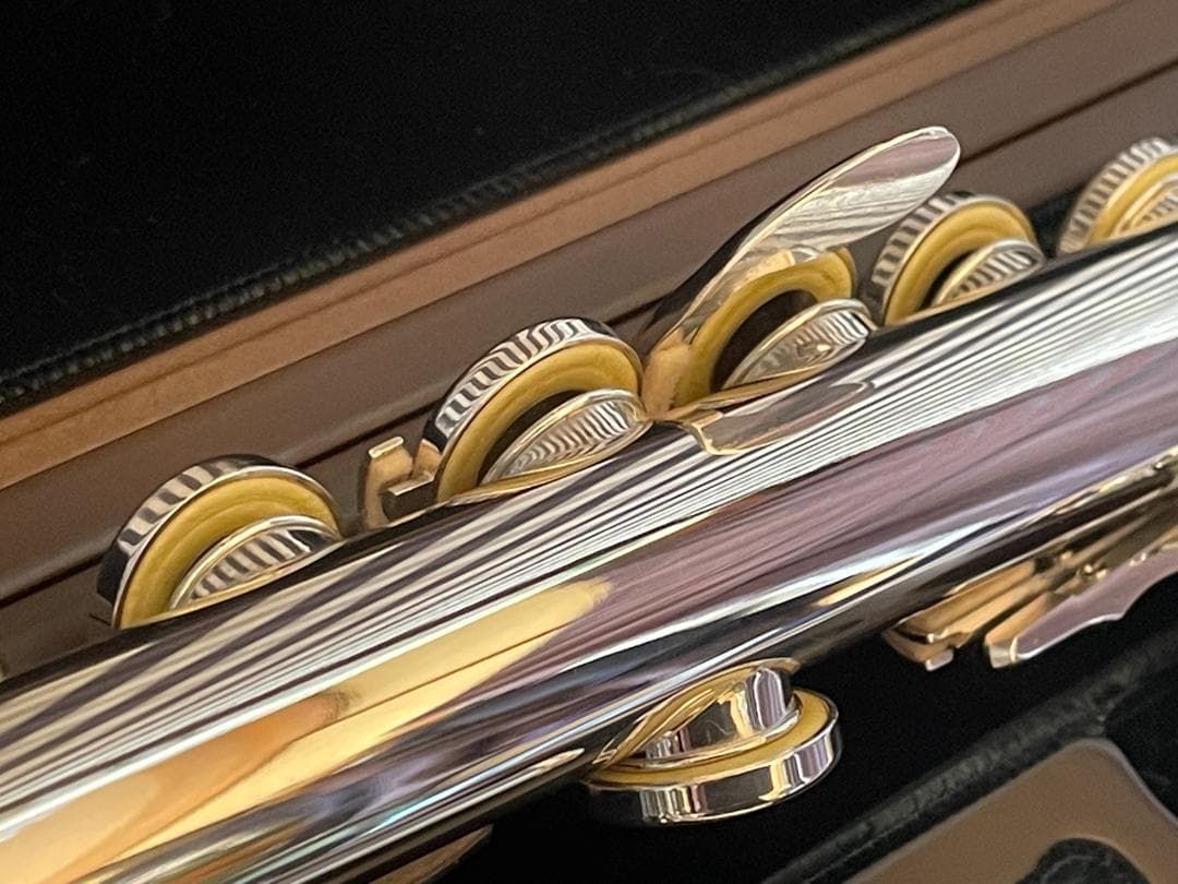 パールフルート Dolce Primo 頭部管Ag970彫刻入り 美品！