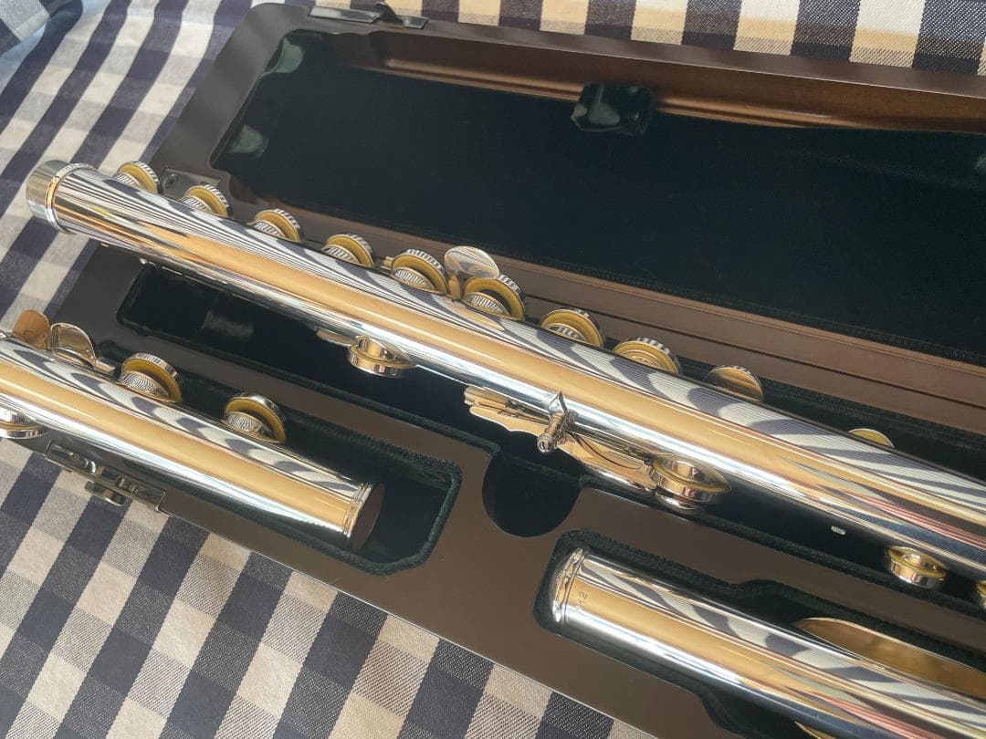 パールフルート Dolce Primo 頭部管Ag970彫刻入り 美品！