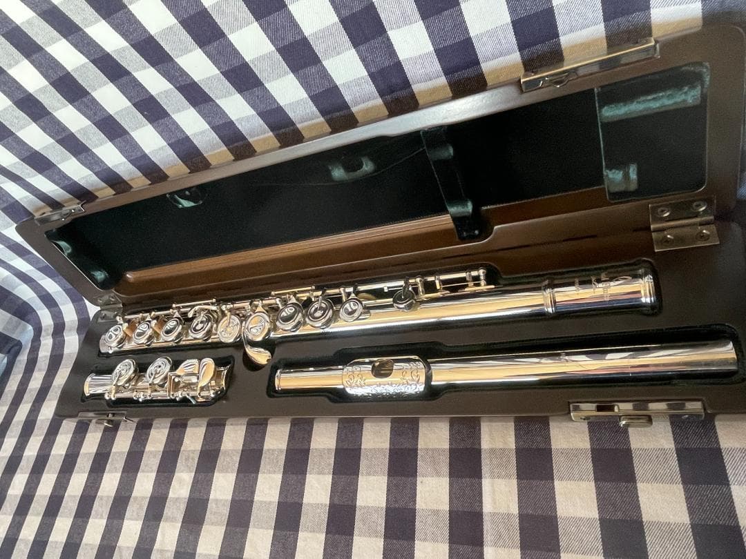 パールフルート Dolce Primo 頭部管Ag970彫刻入り 美品！