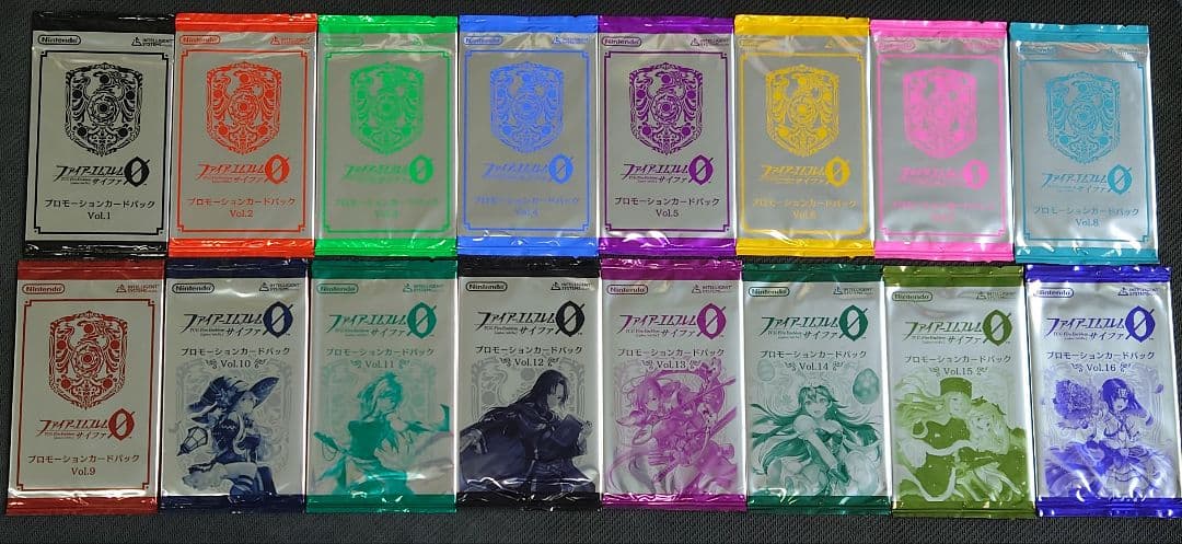 FE0　プロモパックVol.1からVol.22まで1個ずつ未開封セット