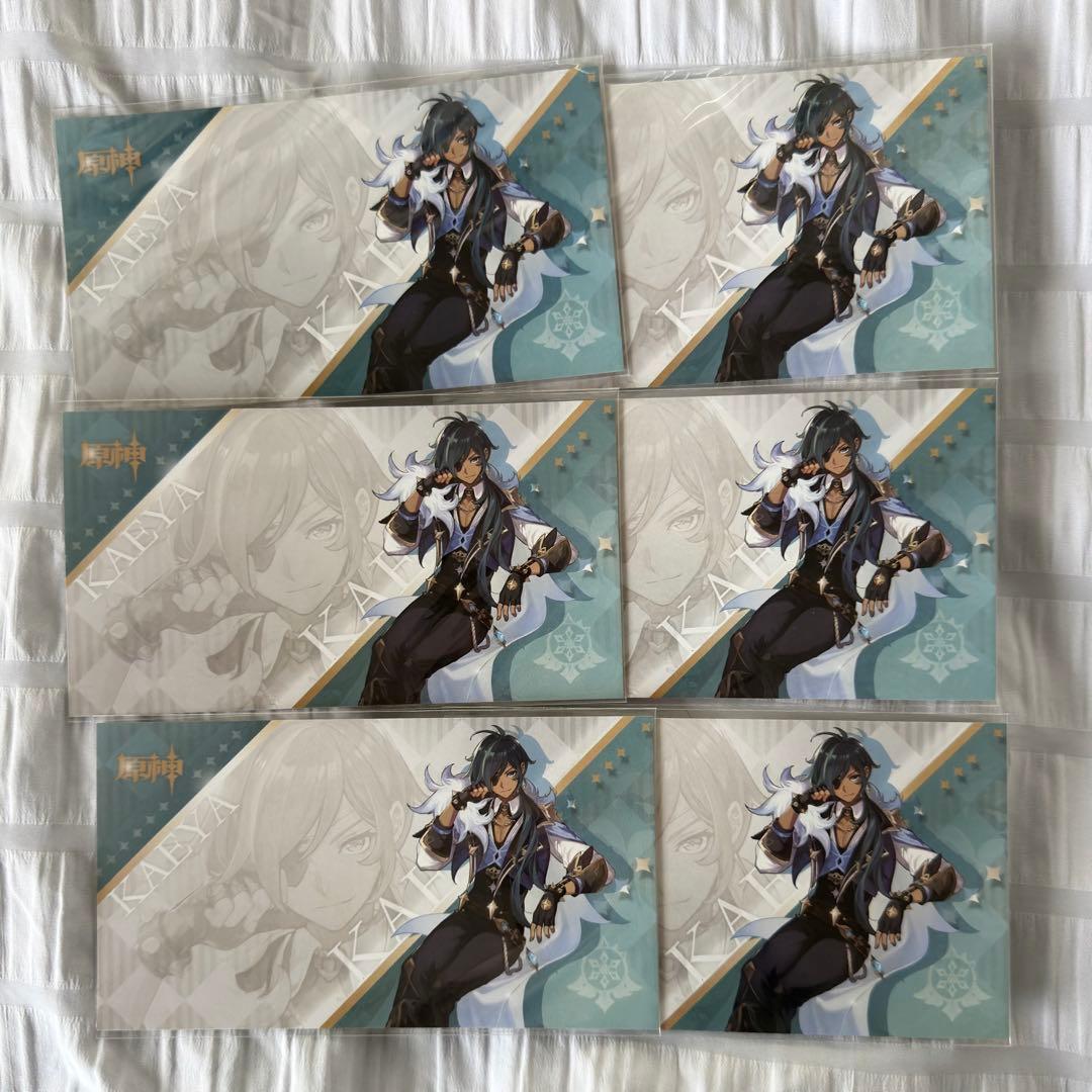 原神 ガイア アニメイトフェア ポストカード