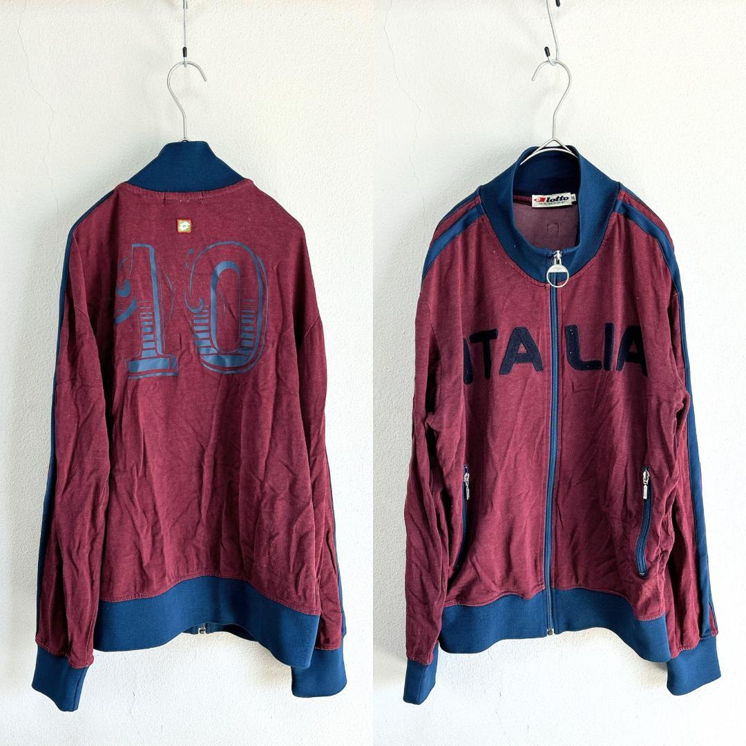 Lotto ロット ヴィンテージ サッカー ITALIA トラックジャケット M