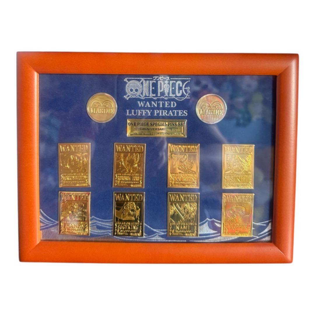 【珍しい】ONE PIECE ルフィ海賊団 ピンズセット 10周年