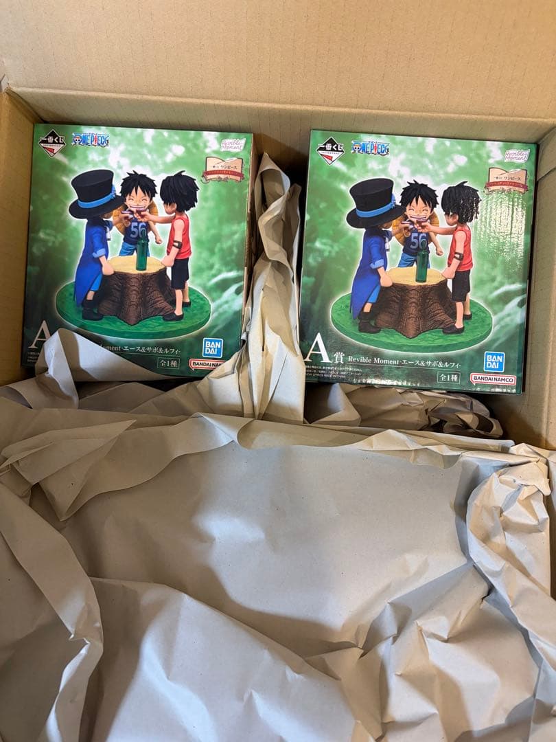 一番くじ　ワンピース　ドラマティックメモリーズ　A賞2つ