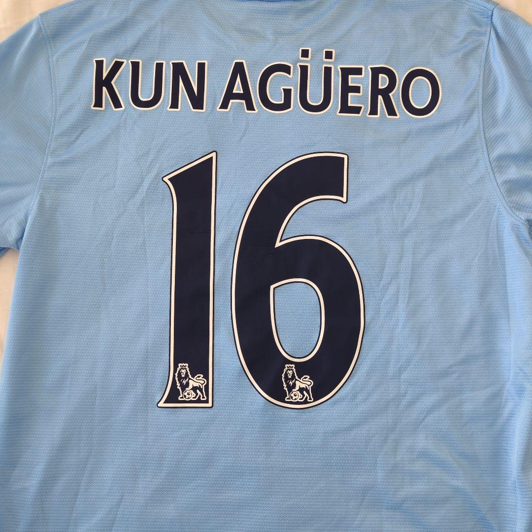 マンチェスター・シティ 13/14ユニフォーム　セルヒオ・アグエロ　16