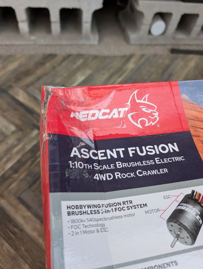 REDCAT Ascent Fusion LCG 1/10 クローラー　ラジコン