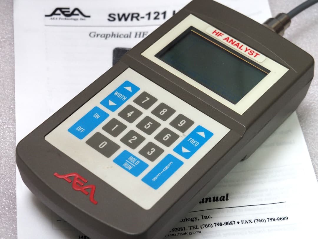 AEA HFアンテナアナライザー SWR-121 アンテナ分析器（ジャンク）